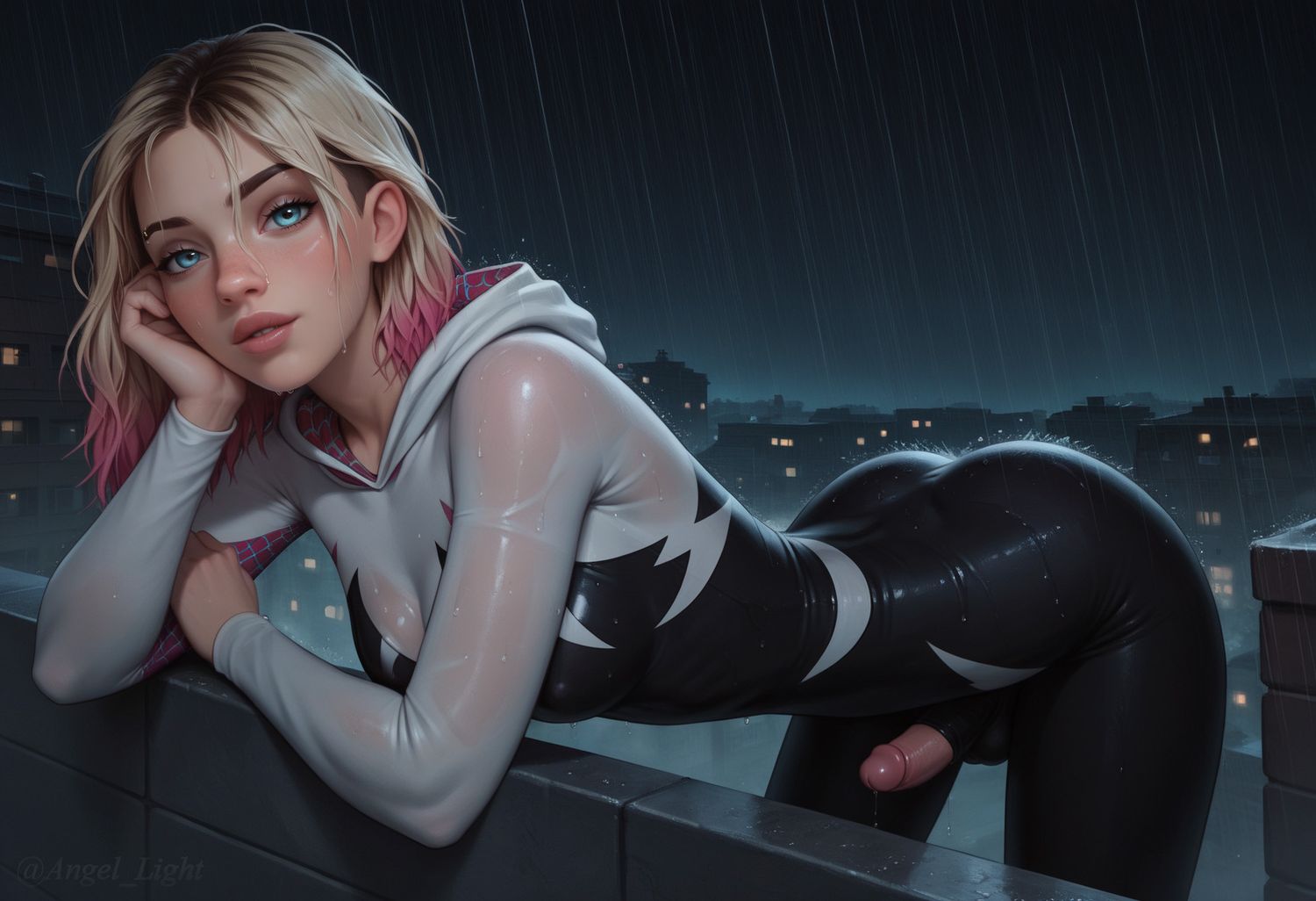 Gwen Stacy Futanari