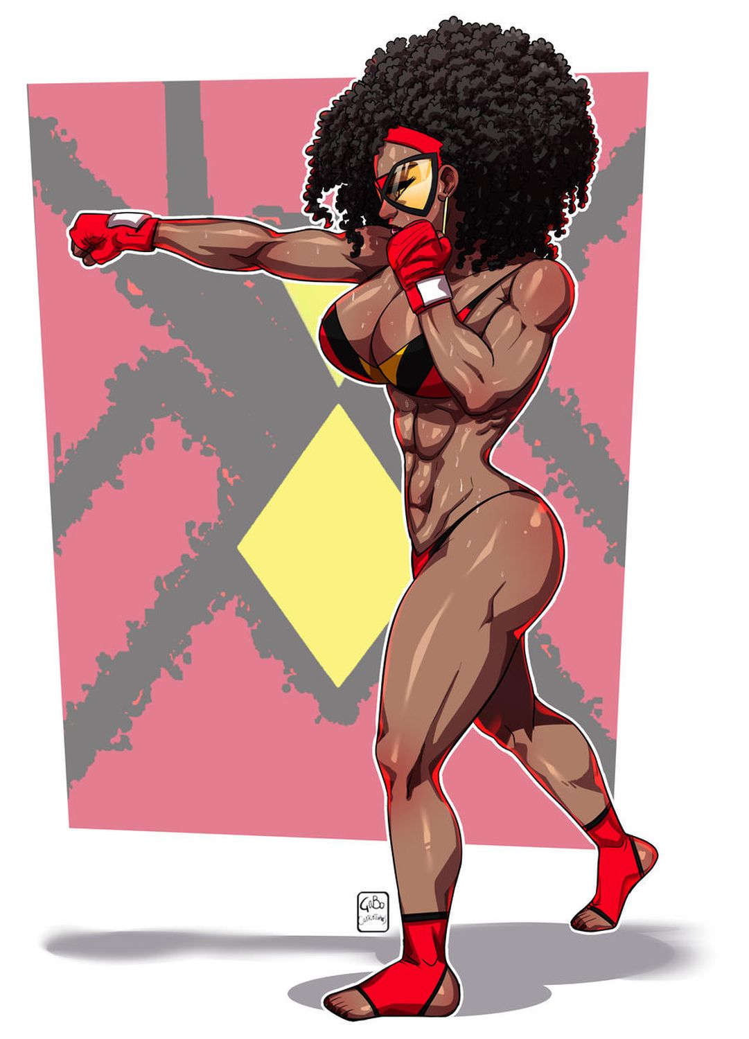 Spider-Woman and Jessica Drew Legs Dark Skinned Female Superheroine