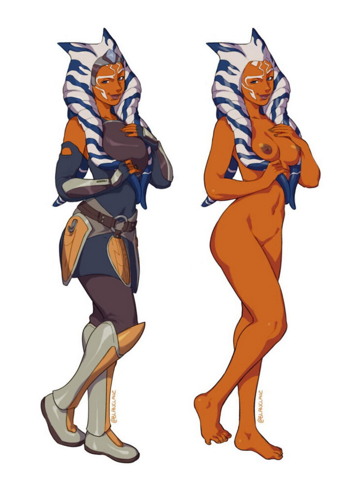 Ahsoka Tano And Togruta Alien Big Breast Nude Female Only Tits Curvy