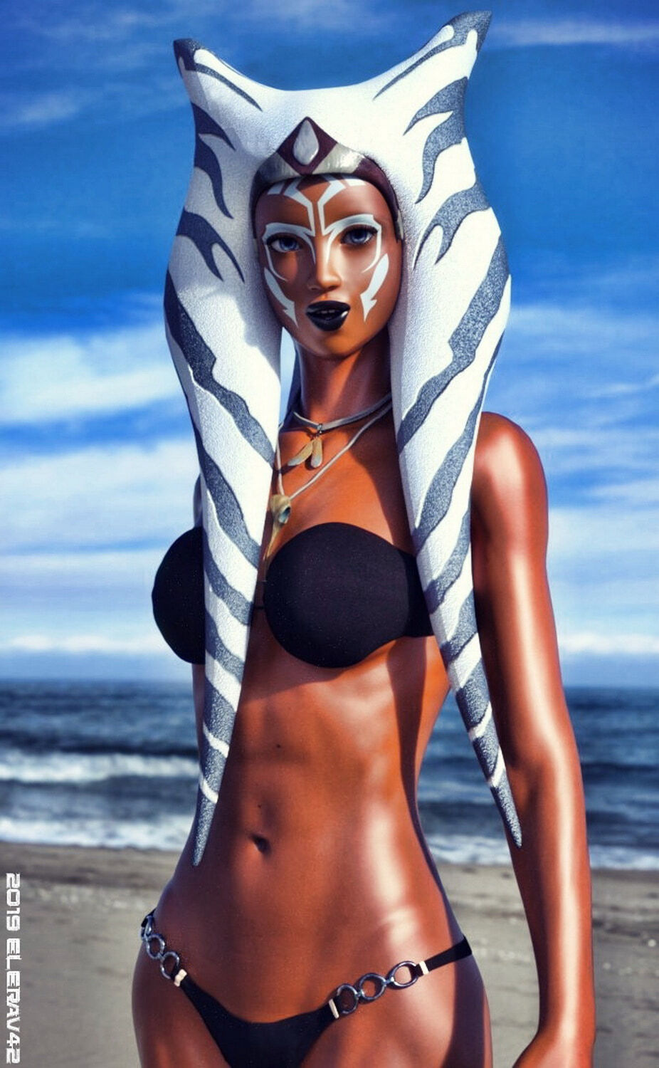 Ahsoka Tano and Togruta Alien Solo Female Only