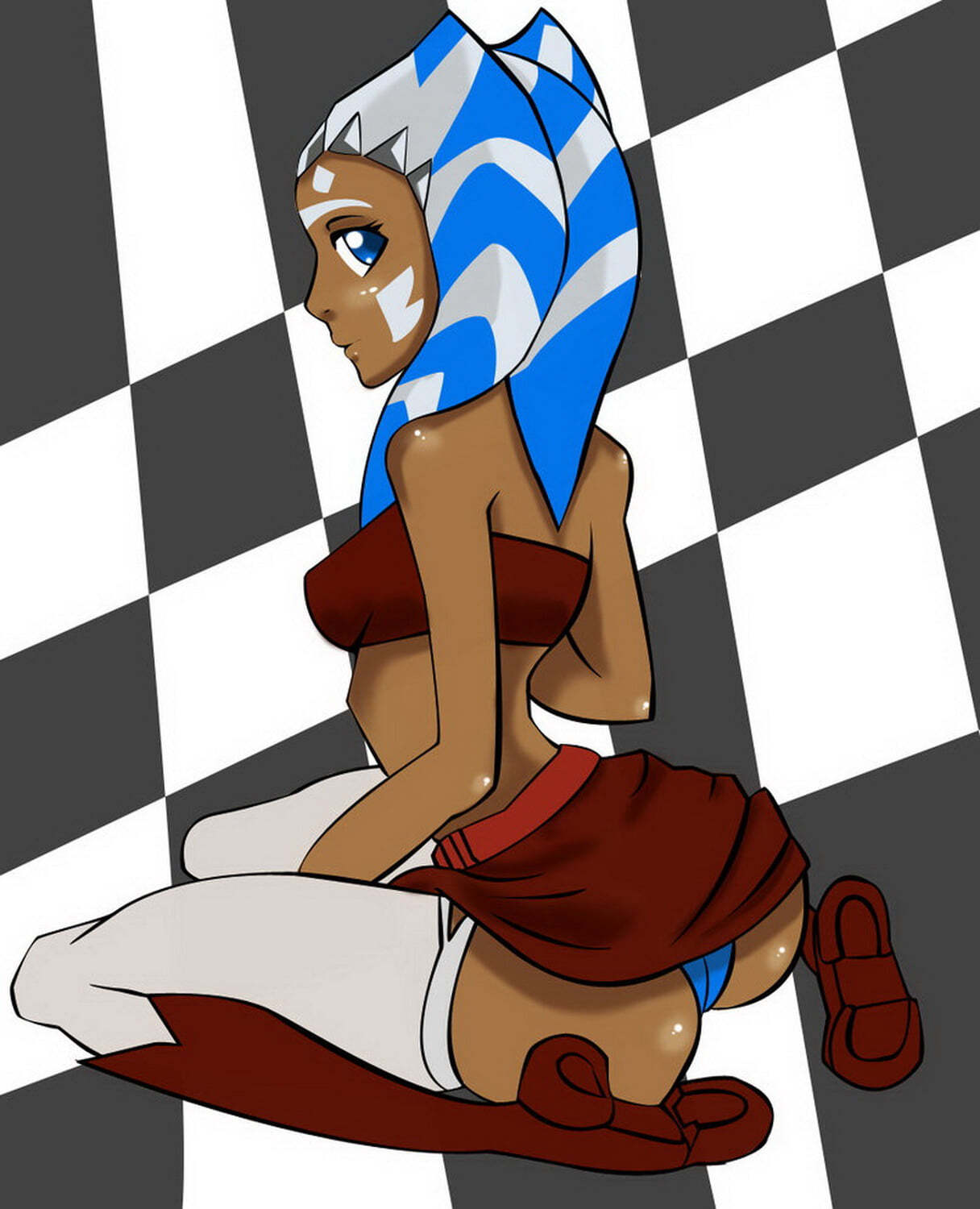 Ahsoka Tano and Togruta Panties