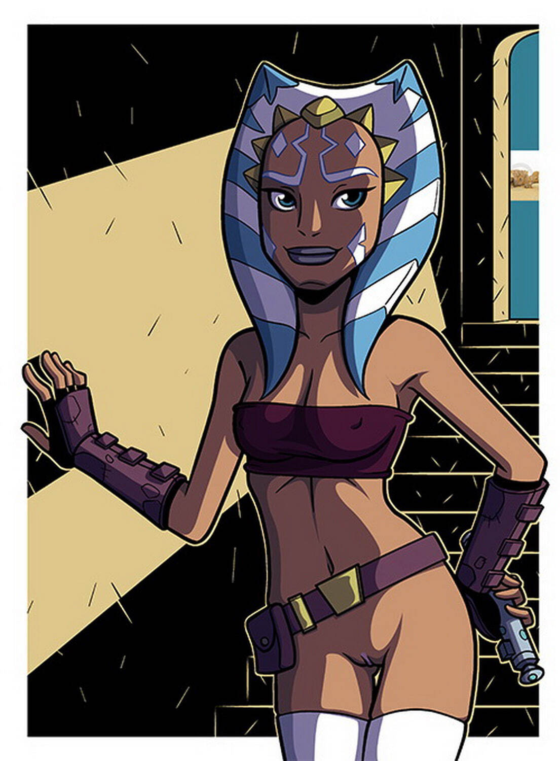 Ahsoka Tano and Togruta XXX Hentai Uncensored