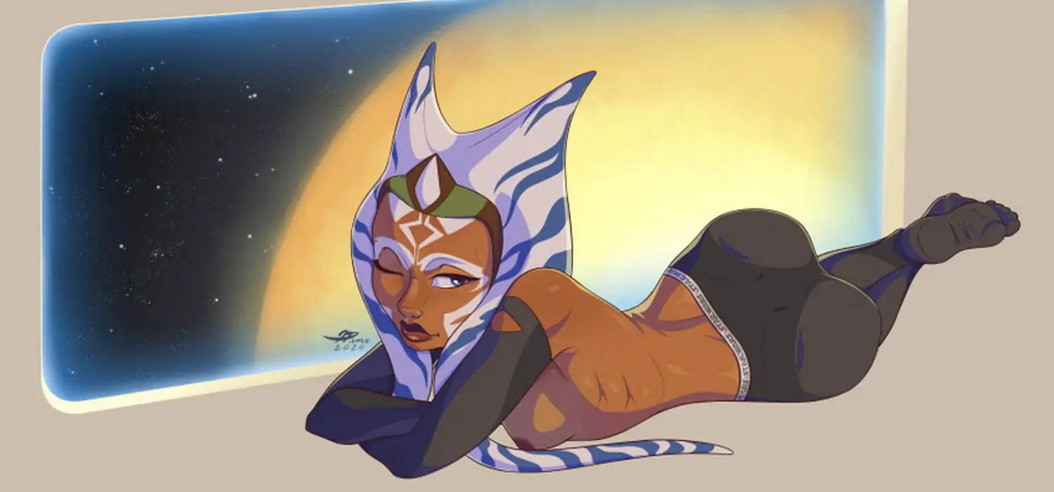 Ahsoka Tano Curvy Solo Tits Female Only