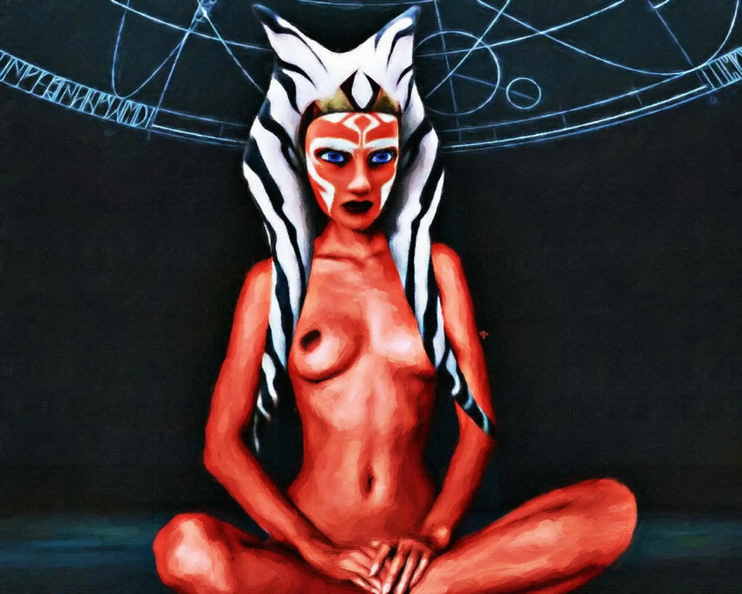 Ahsoka Tano Solo Big Breast Tits Female Only