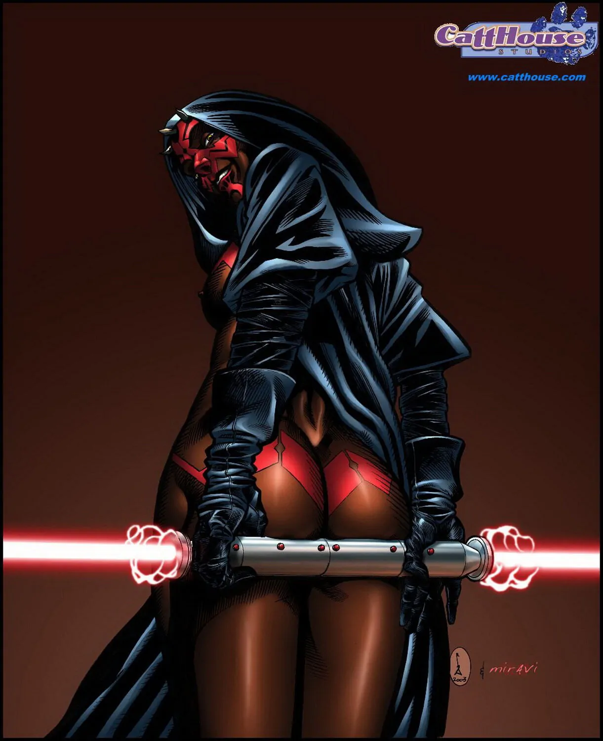 Darth Maul and Zabrak Female Only Dat Ass Solo