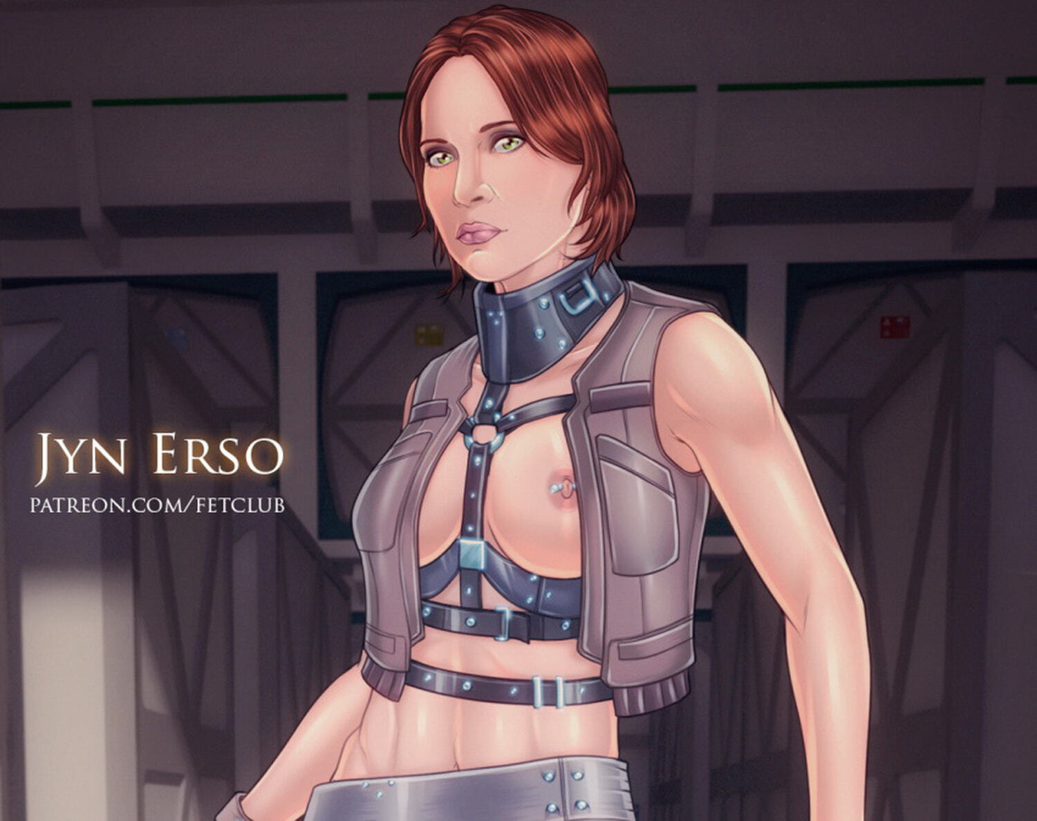 Jyn Erso Tits Nipples Solo