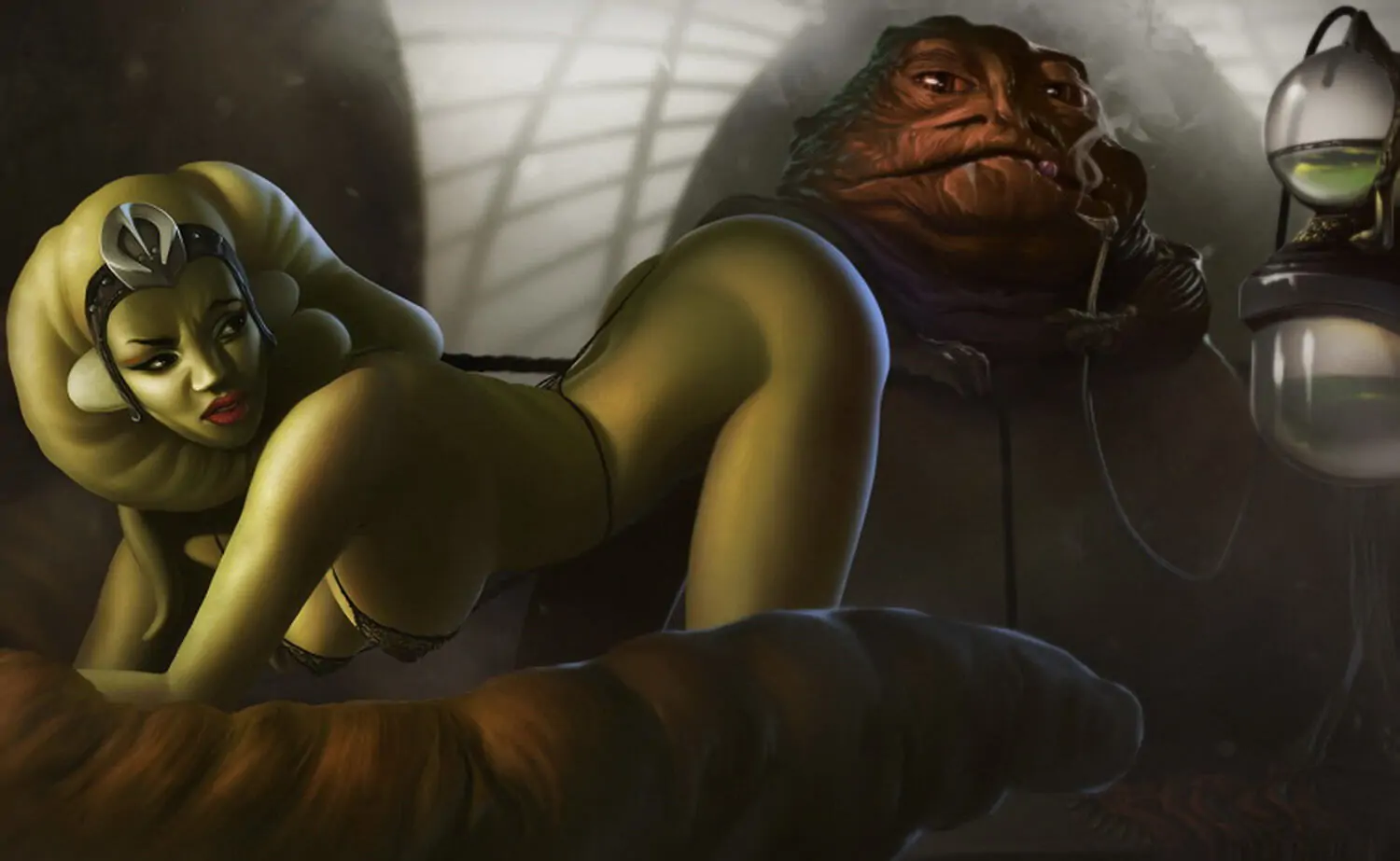 Hutt and Oola Submissive Female Curvy