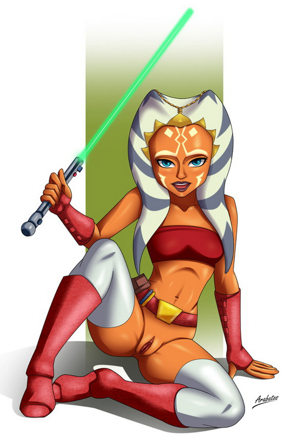 Jedi and Togruta No Panties Pussy