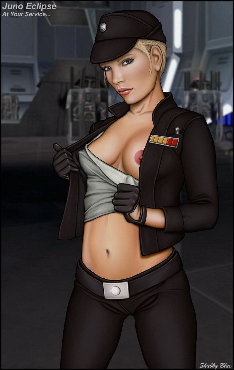 Imperial Officer Porn - Juno Eclipse and Imperial Officer Solo Nipples Erect Nipples Blonde < Your  Cartoon Porn