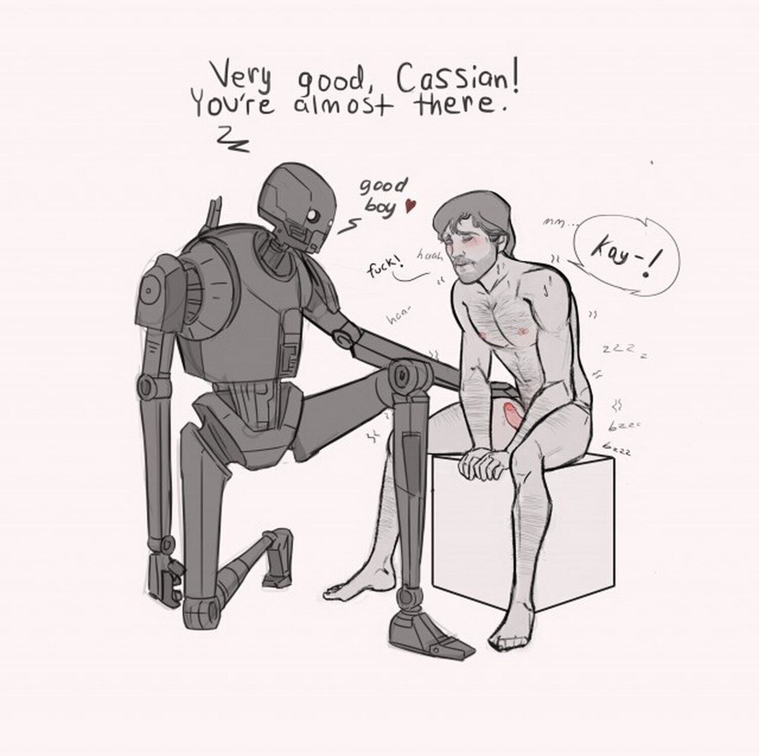 K-2So and Kx-Series Security Droid Gay Penis