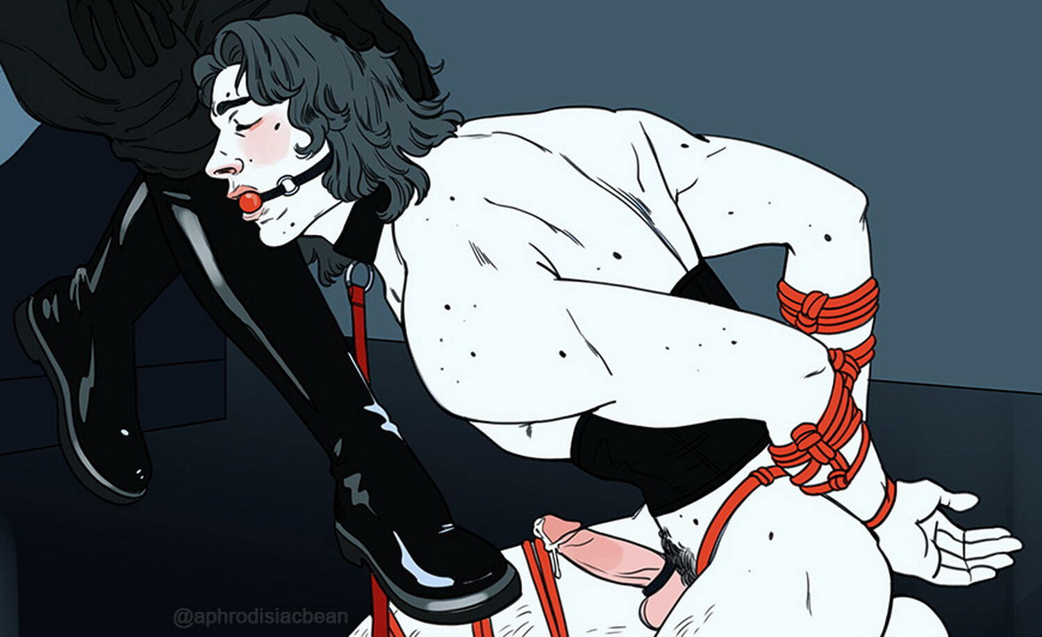 Kylo Ren and General Hux Orgasm Domination Cum Rope Bondage Gay < Your  Cartoon Porn