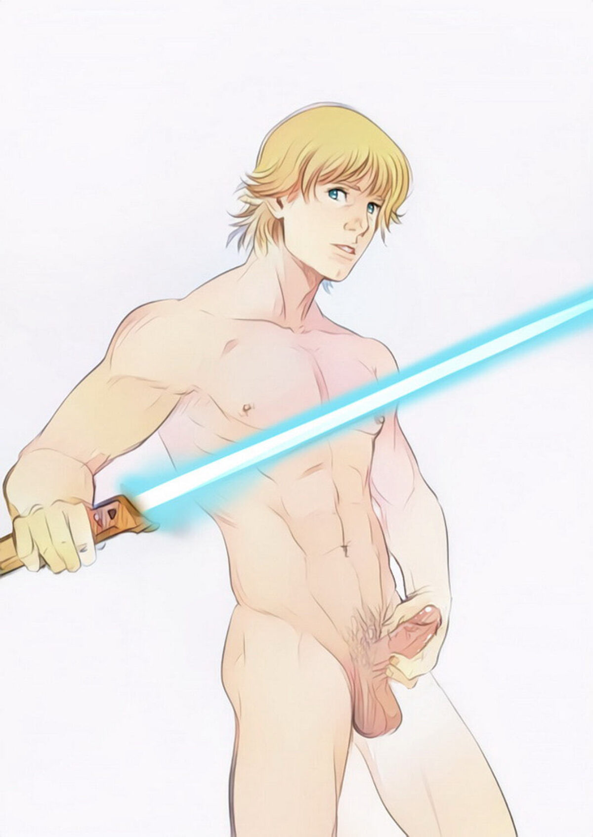 Luke Skywalker Solo Penis Blonde < Your Cartoon Porn