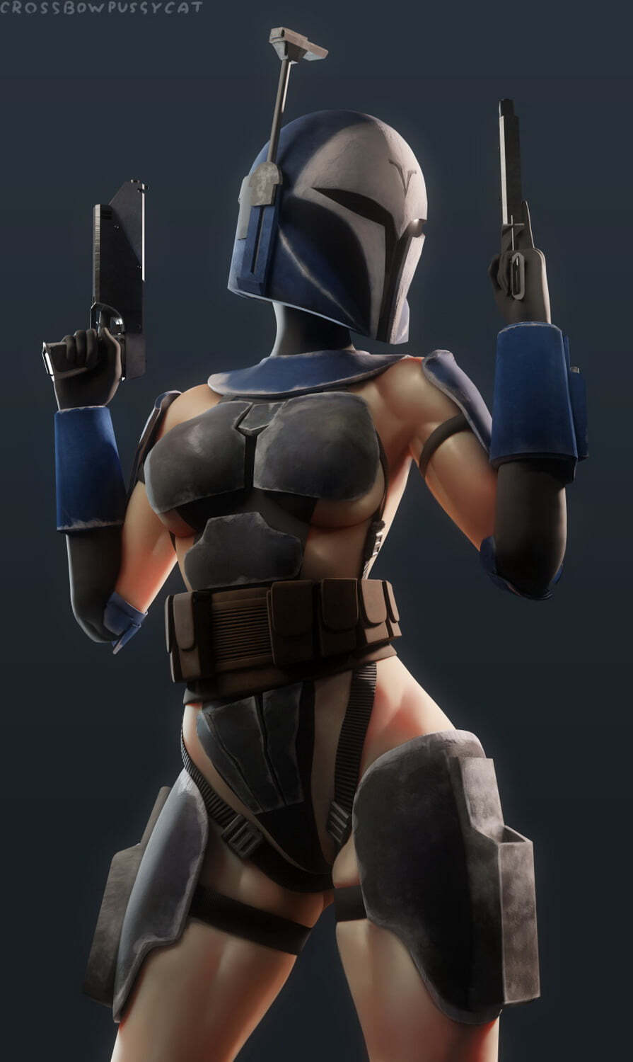 Mandalorian and Bo-Katan Kryze Female Only Solo Tits