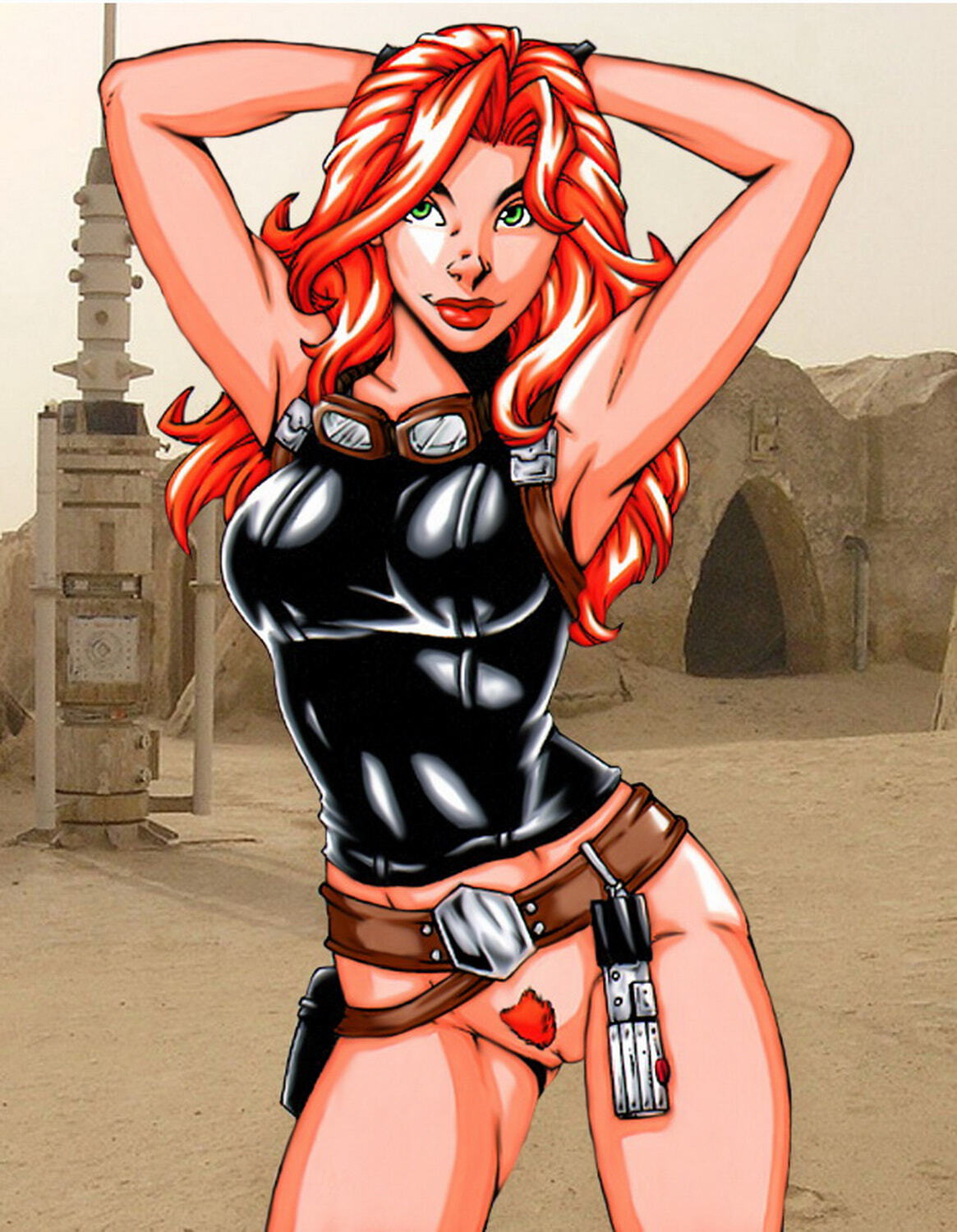 Mara Jade Pussy Armpit Fetish Pubic Hair