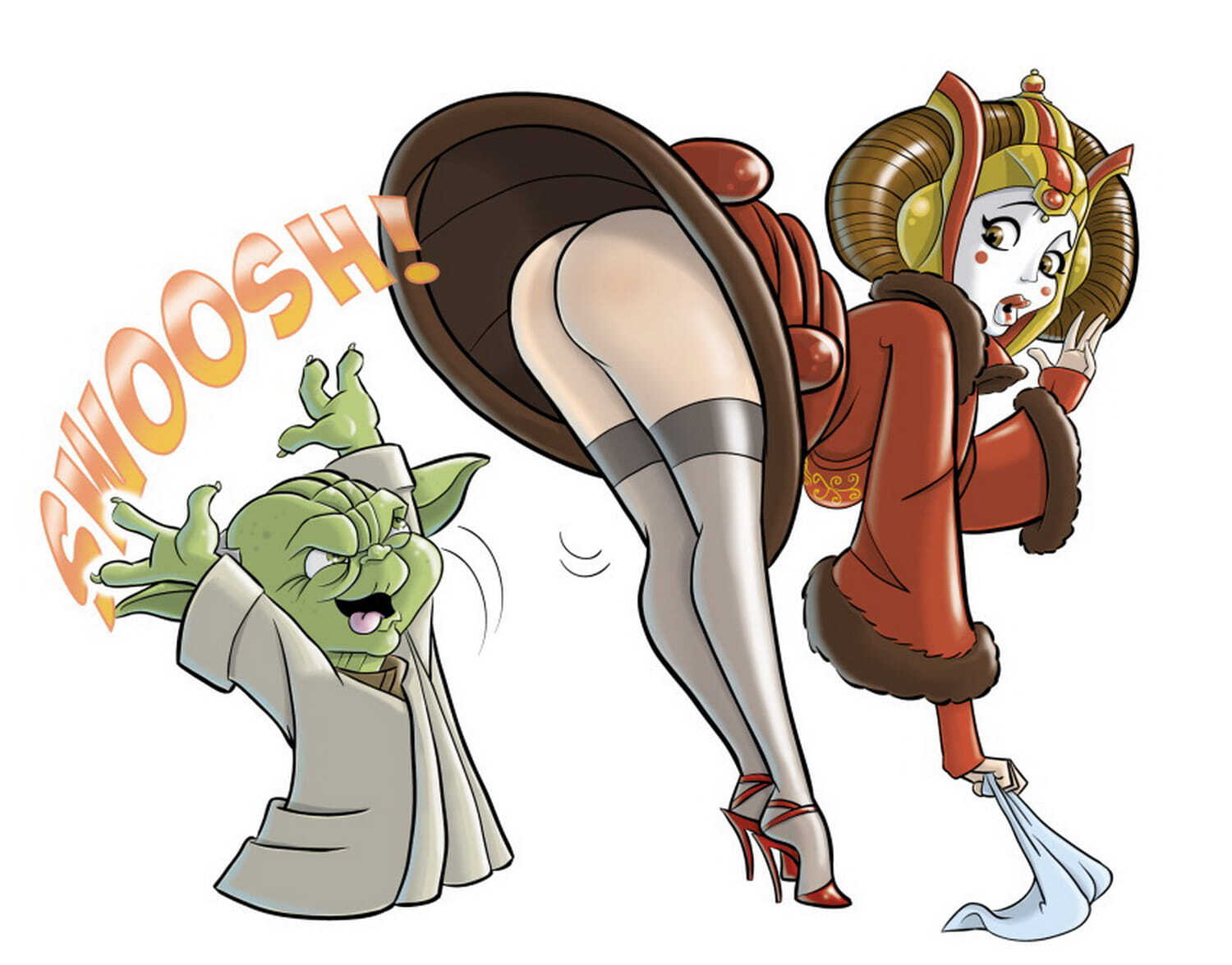 Padme Amidala and Jedi No Panties Milf Huge Ass Stockings < Your Cartoon  Porn