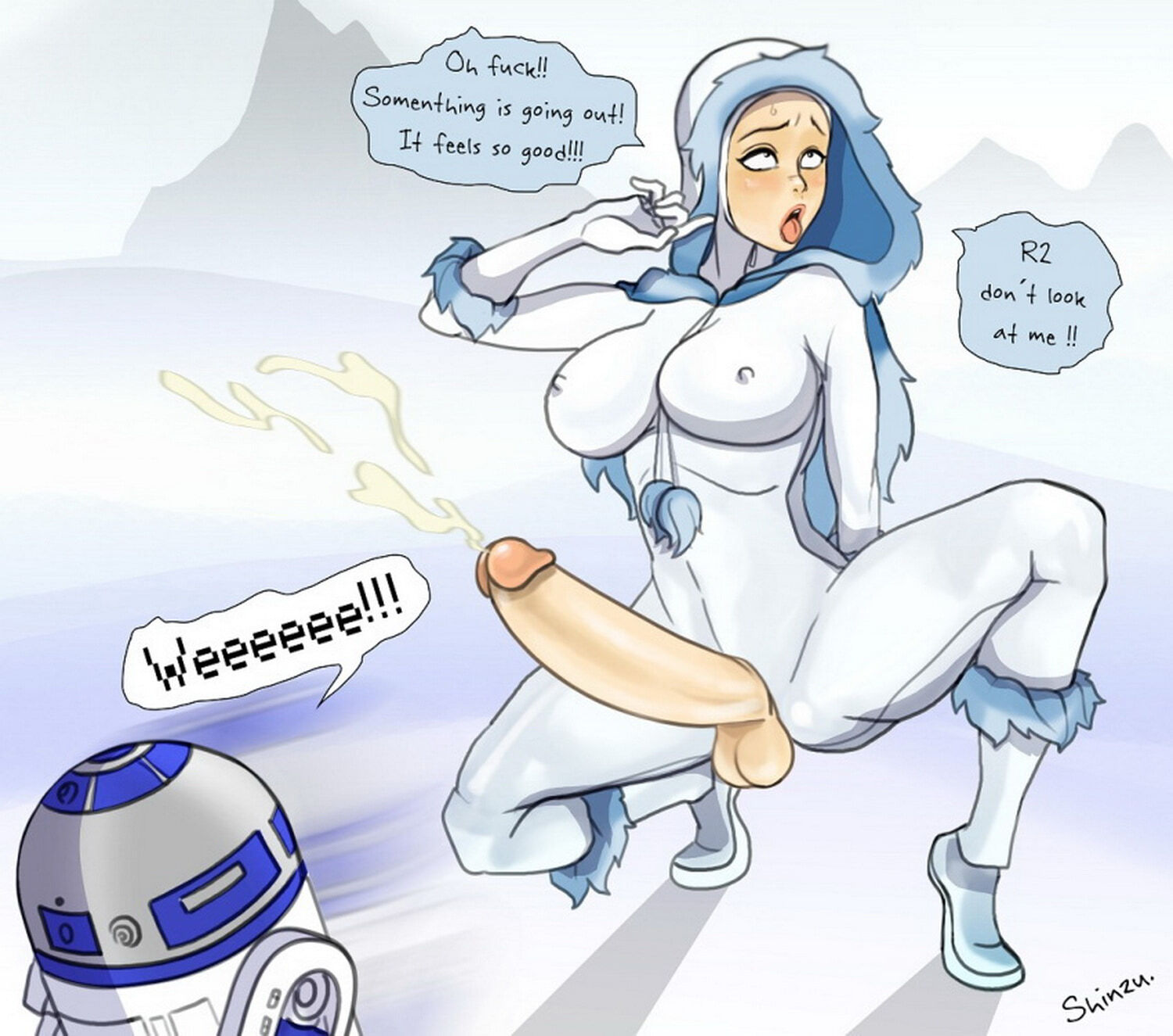 Star Wars Cartoon Porn Futa - Padme Amidala and R2-D2 Intersex Milf Cum Futa Tits Futanari < Your Cartoon  Porn