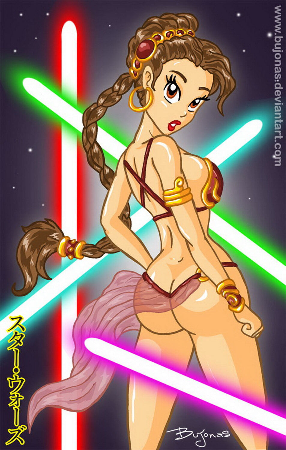 Slave Leia Solo Female Only Dat Ass