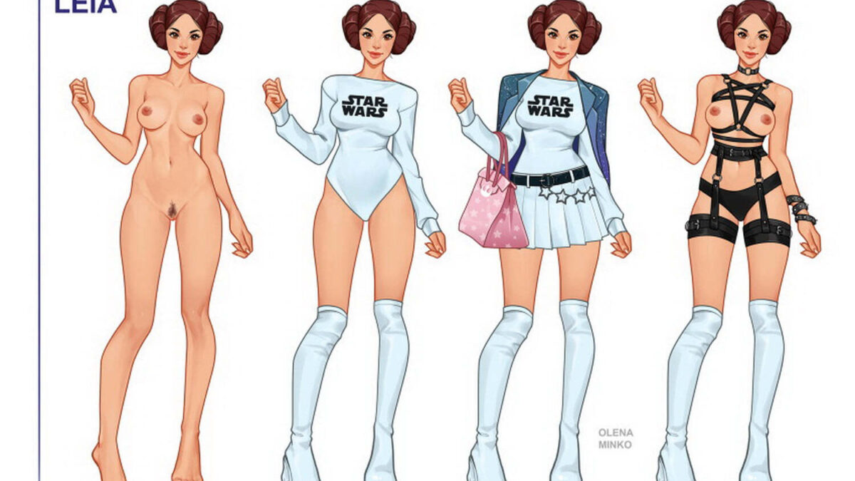 Princess Leia Organa Naked Pussy Nude Female Nude Pubic Hair < Your Cartoon  Porn