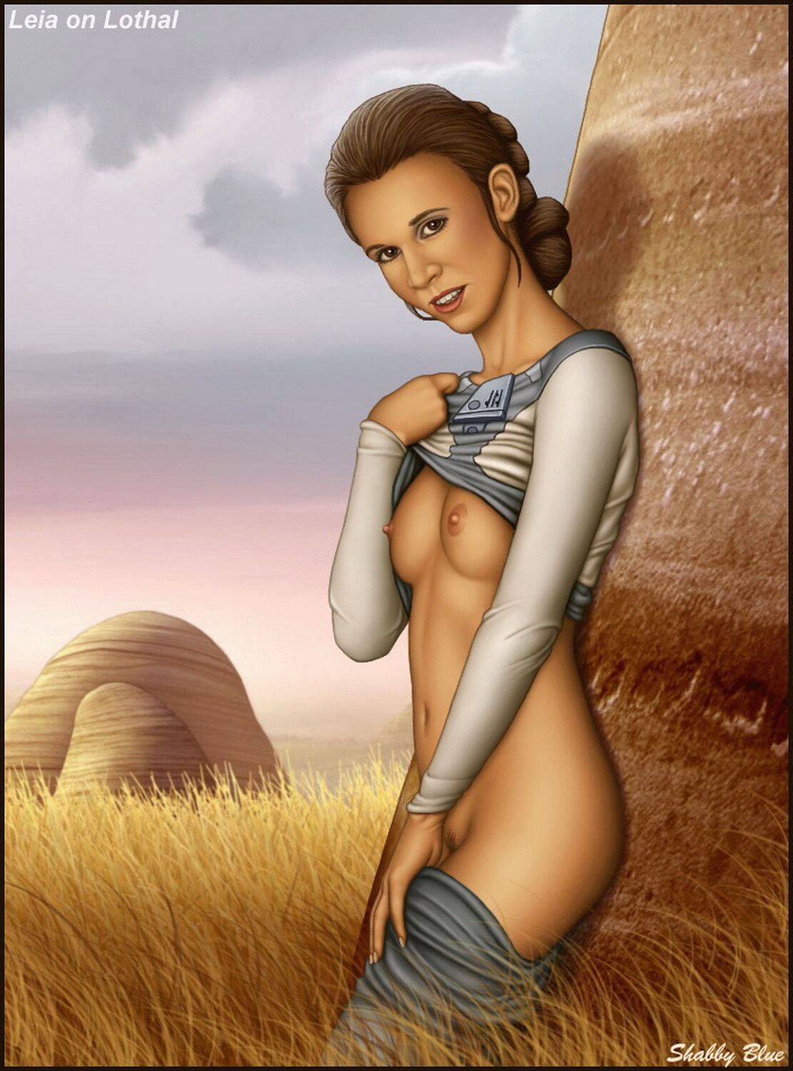 Star Wars Princess Leia Naked