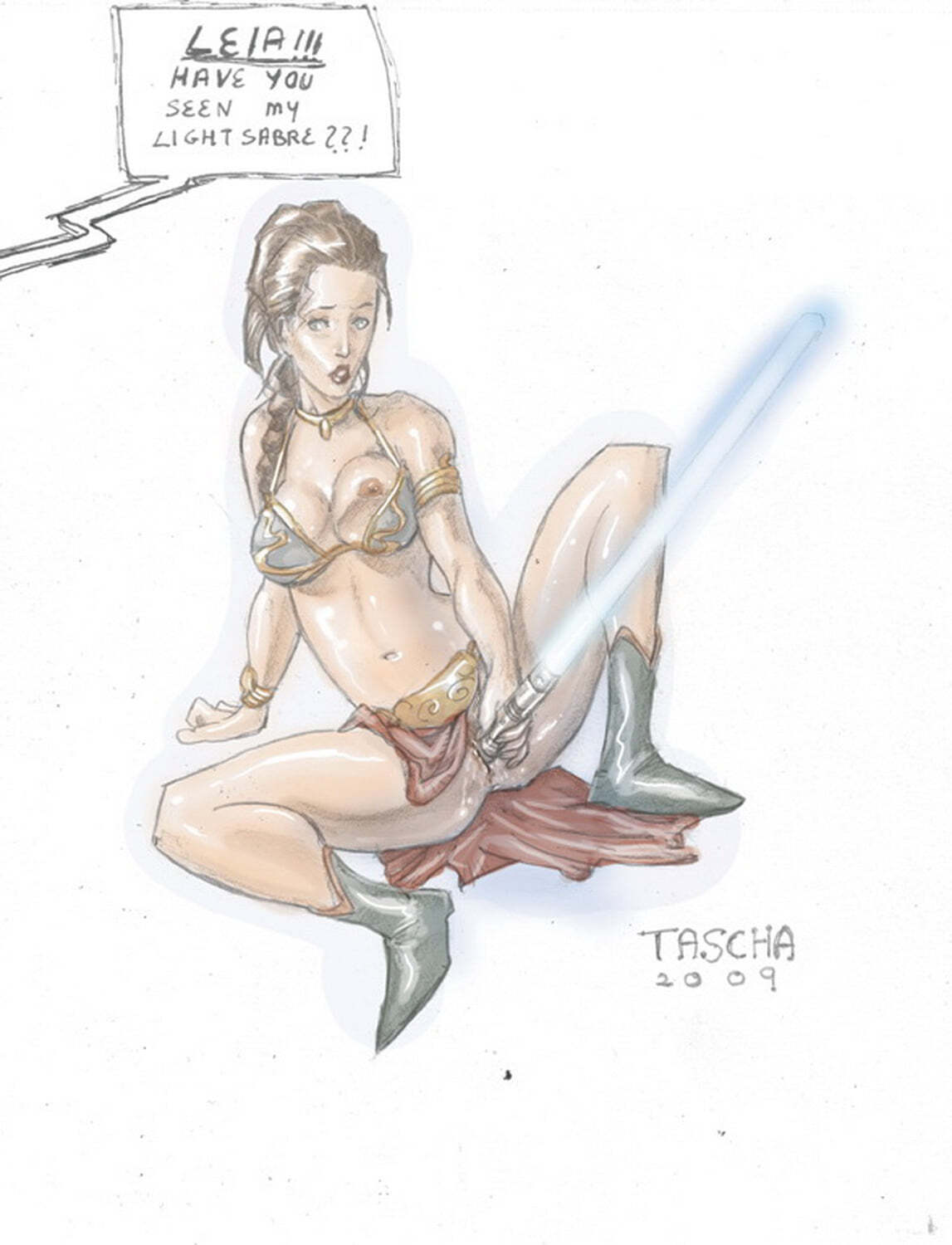 Princess Leia Organa XXX Hentai XXX