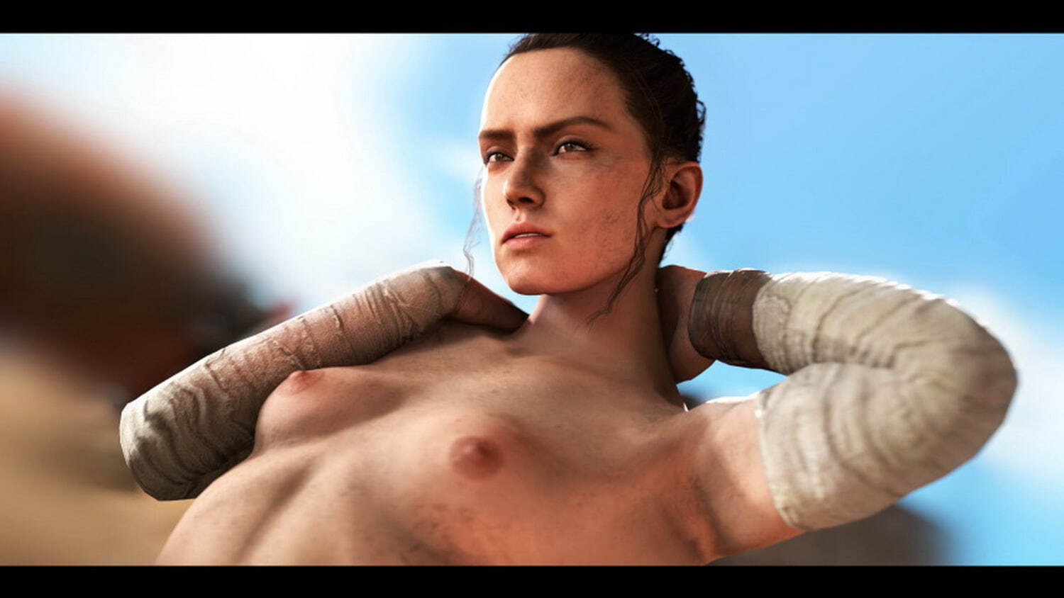 Rey Female Only Tits Armpit Fetish Nipples Solo