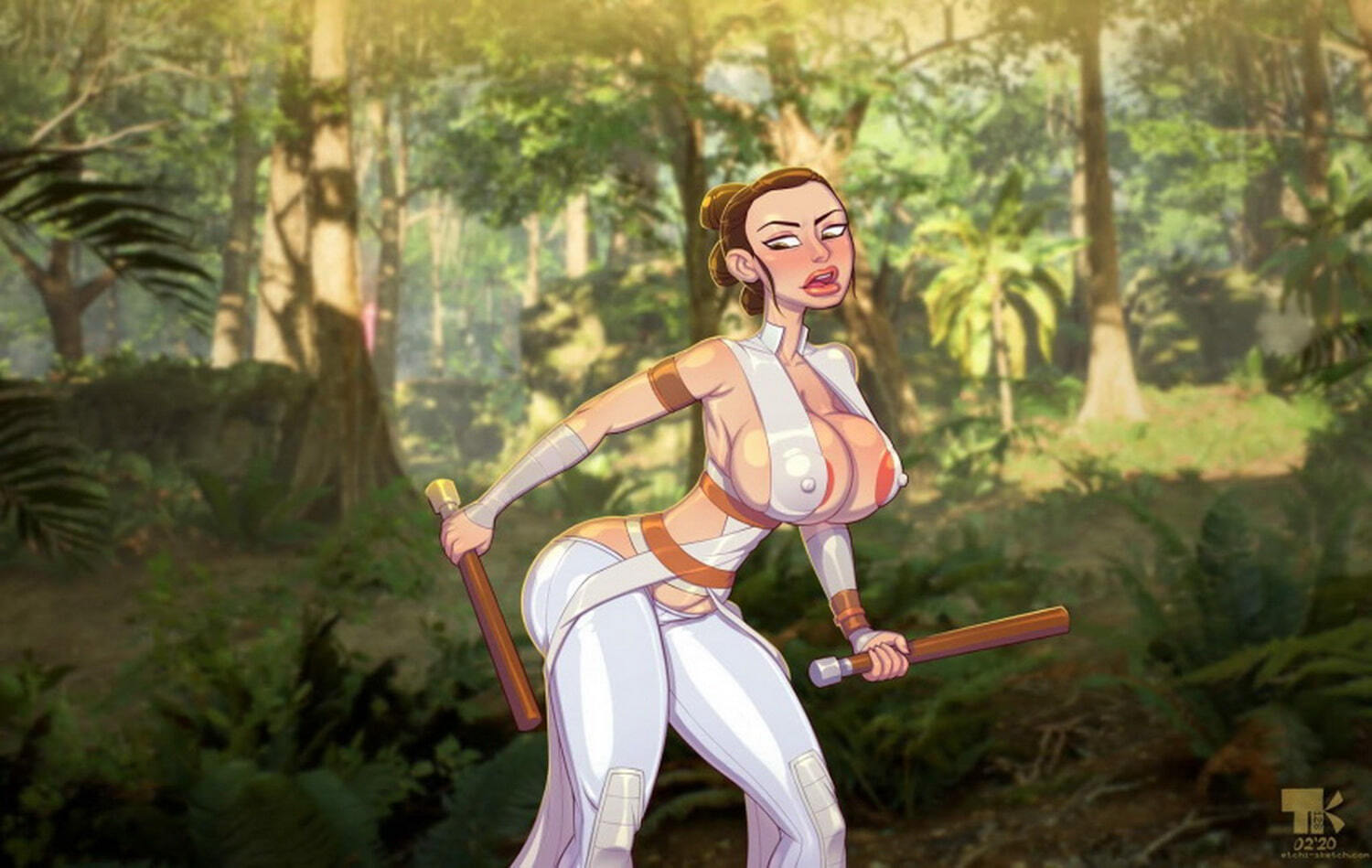 Rey Solo Female Only Big Breast