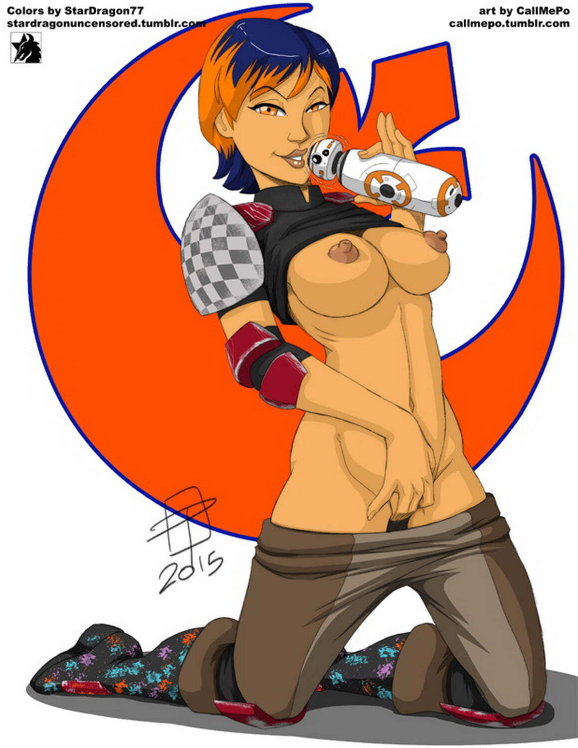 Big Breast Sex Toys - Sabine Wren and Bb-8 Big Breast Tits Female Only Vibrator Sex Toys > Your  Cartoon Porn