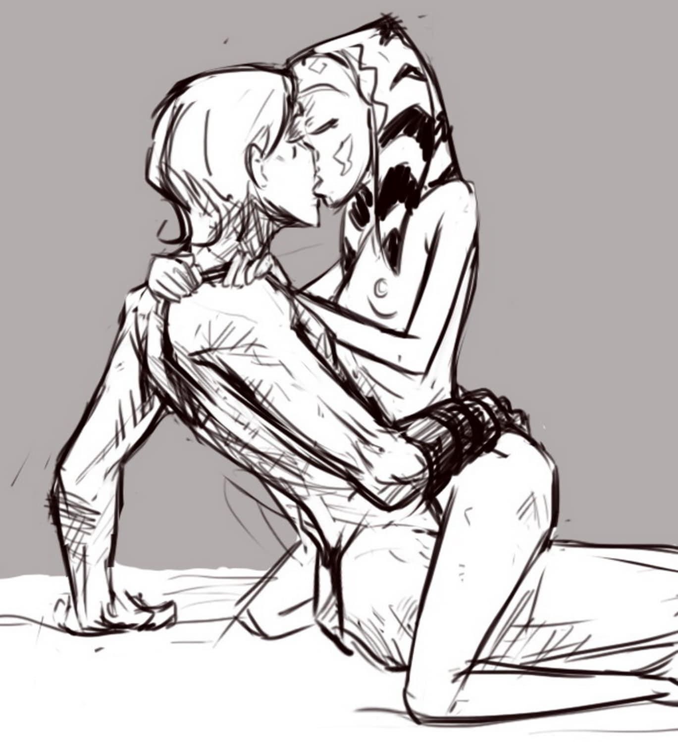 Togruta and Ahsoka Tano Cowgirl Female On Top