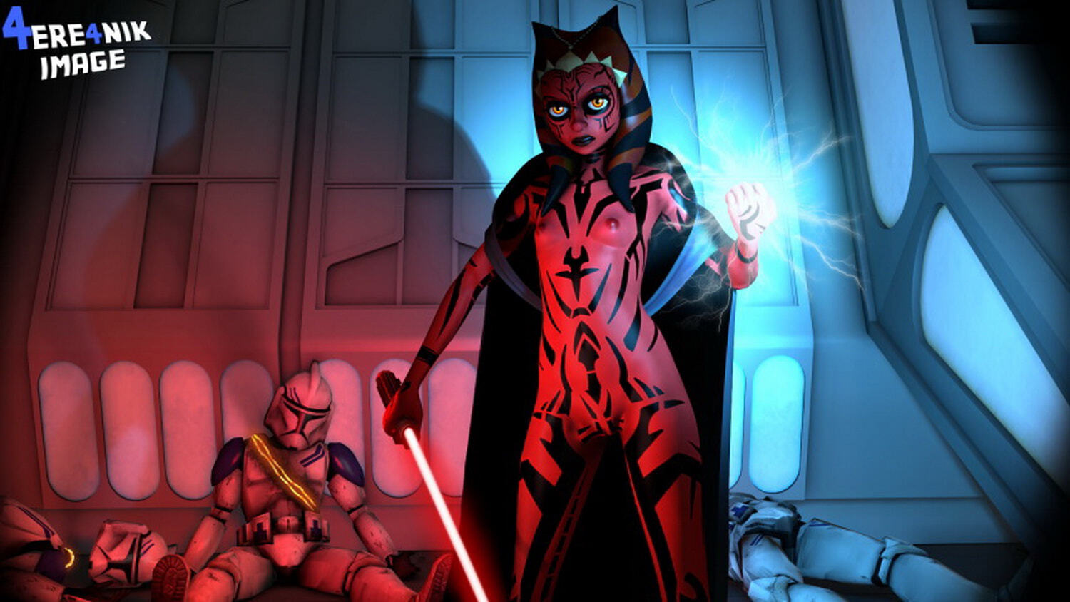 Togruta and Ahsoka Tano Pussy Alien Nipples Group Sex Tits