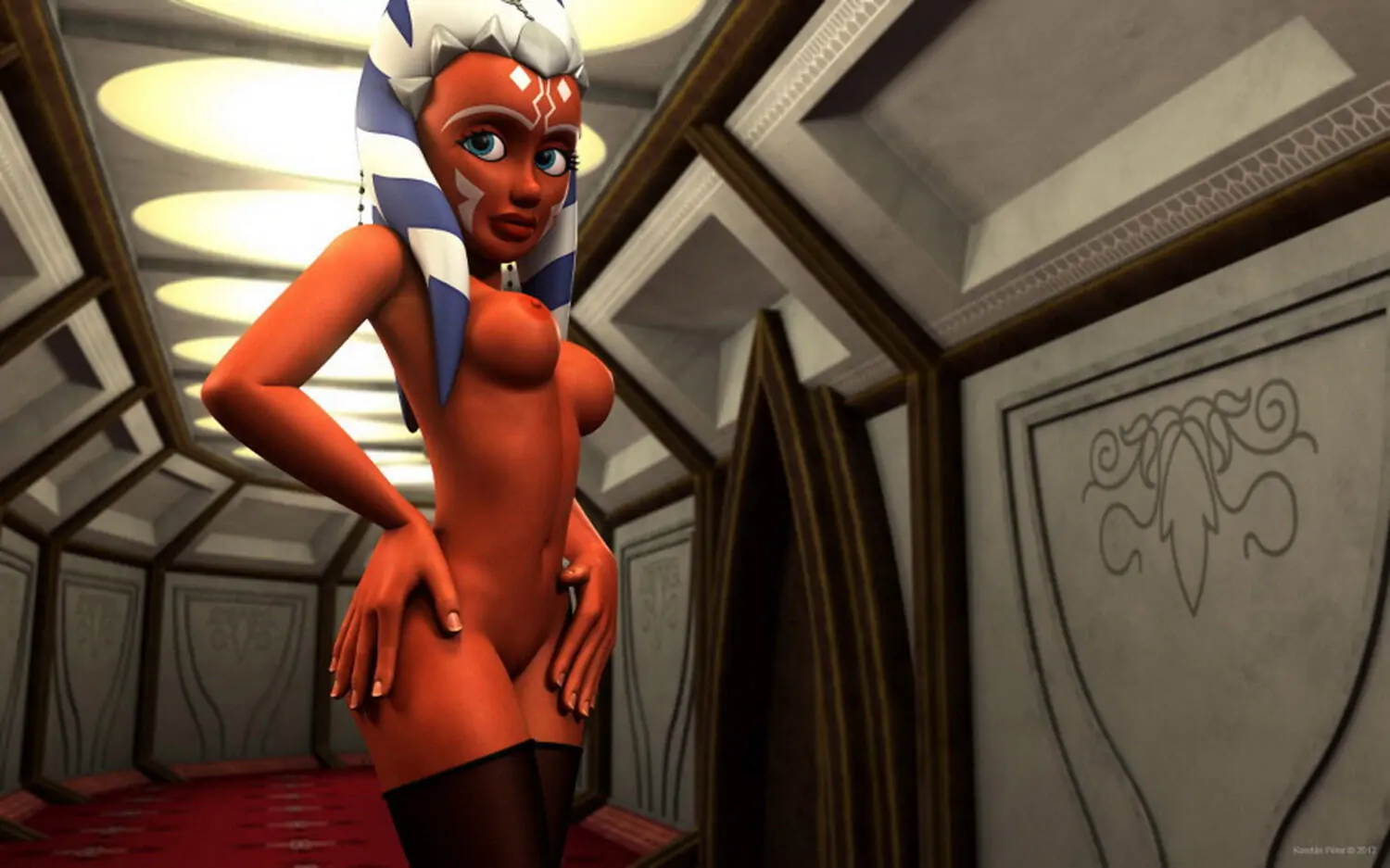 Togruta and Ahsoka Tano XXX Hentai Horny
