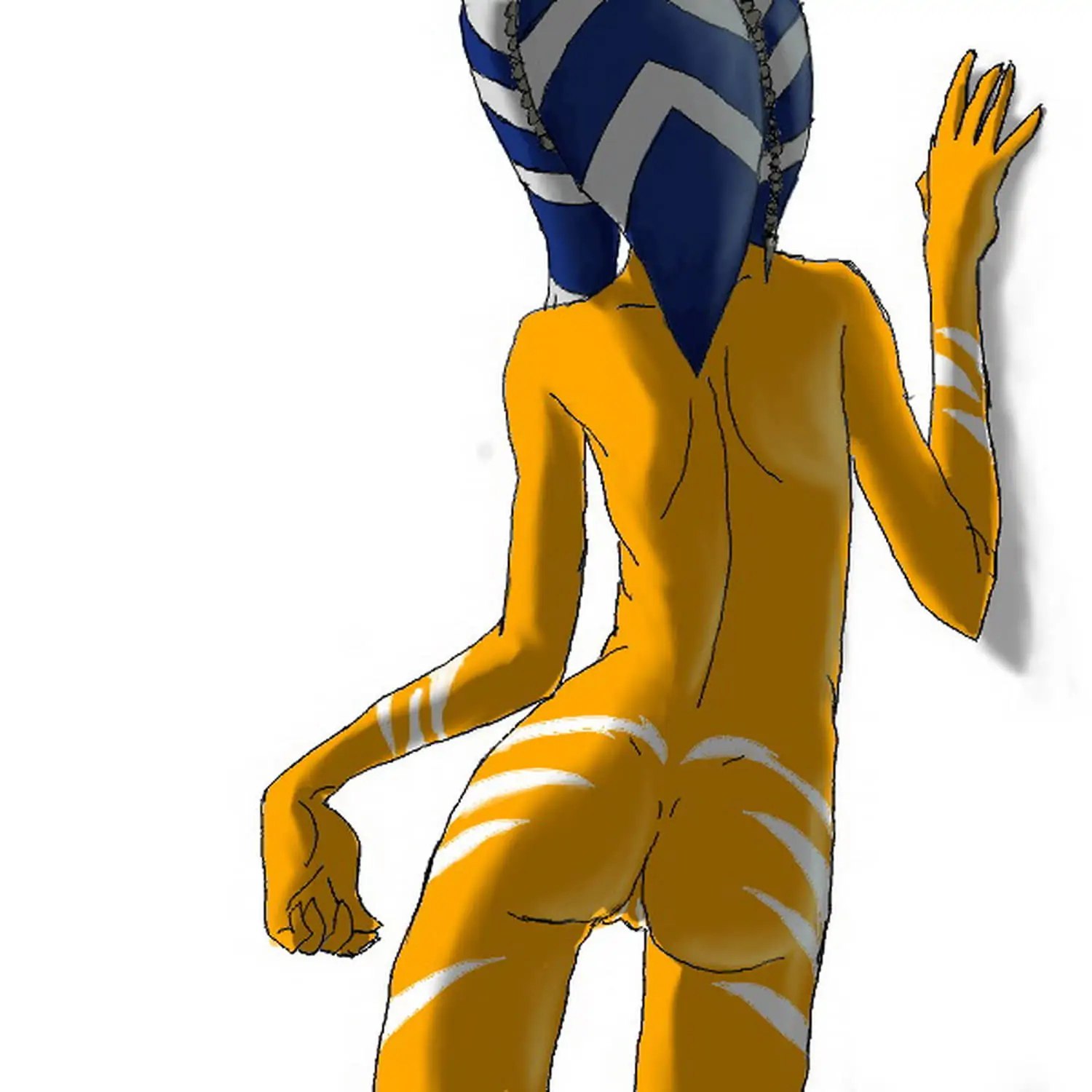Togruta and Jedi Solo Small Ass Nude Female Only