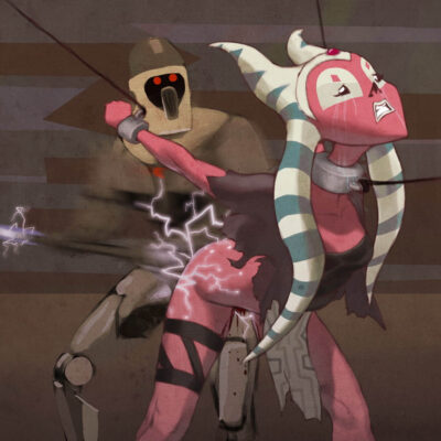 Togruta And Shaak Ti Bondage