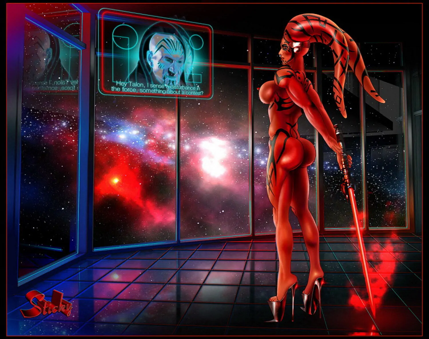 Twi’Lek and Darth Talon Solo Female Only Alien