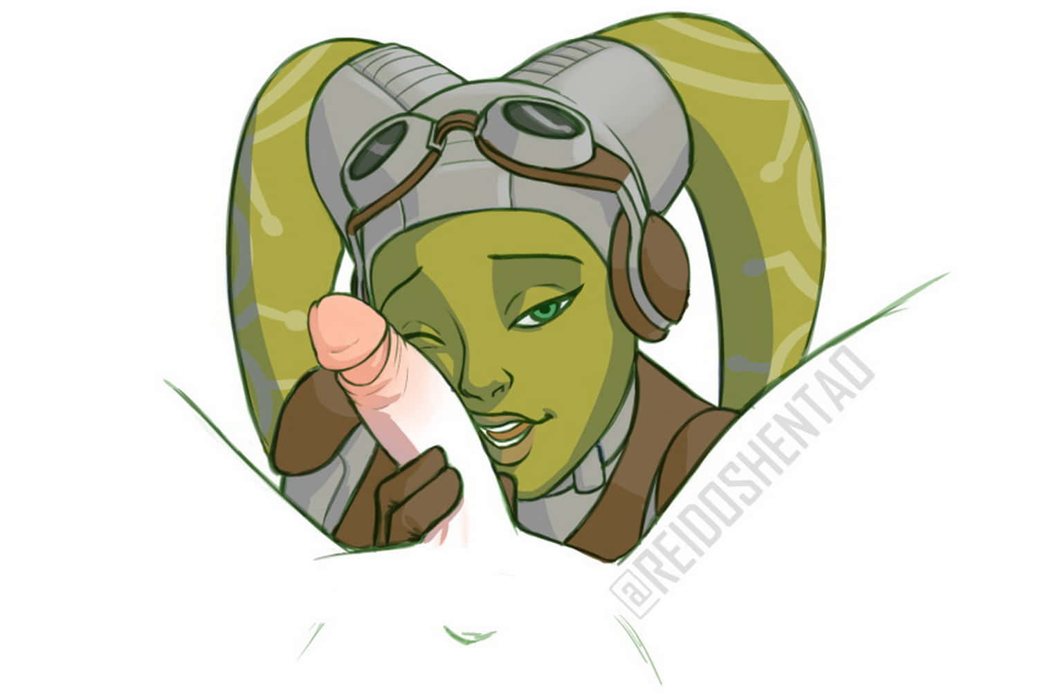 Twi’Lek and Hera Syndulla Alien Penis Cock Worship Penis On Face