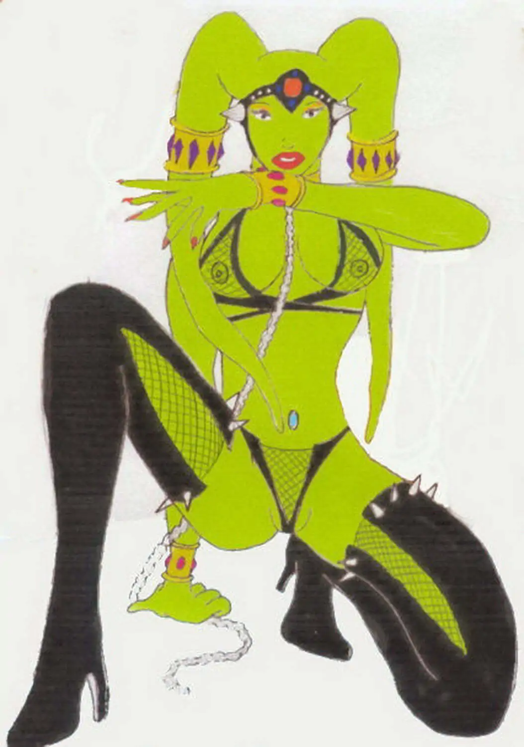 Twi’Lek and Oola Hentai XXX Dirty