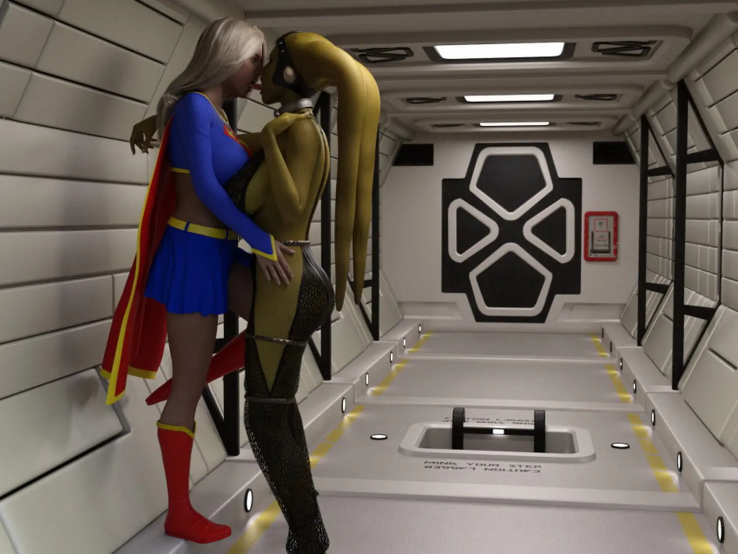 Twi’Lek and Supergirl Yuri