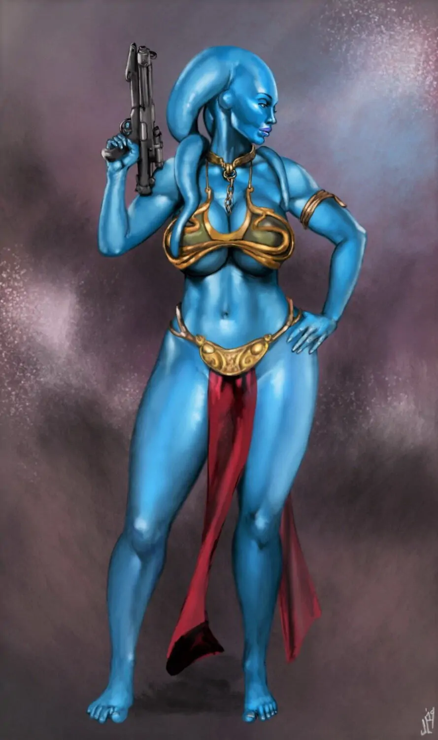 Twi’Lek Curvy Solo Female Only Alien