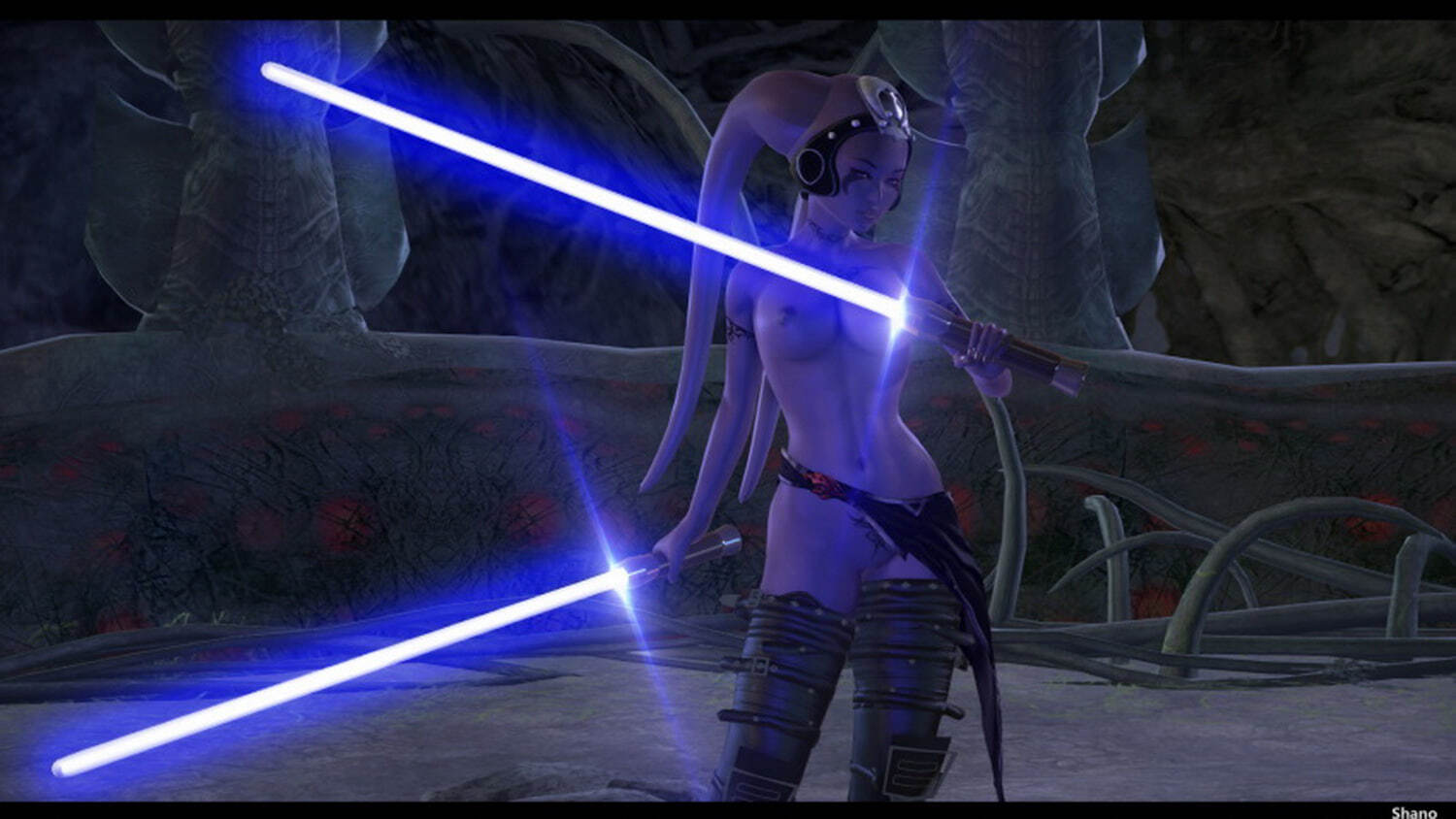 Twi’Lek Pussy Tits Solo Alien Nipples