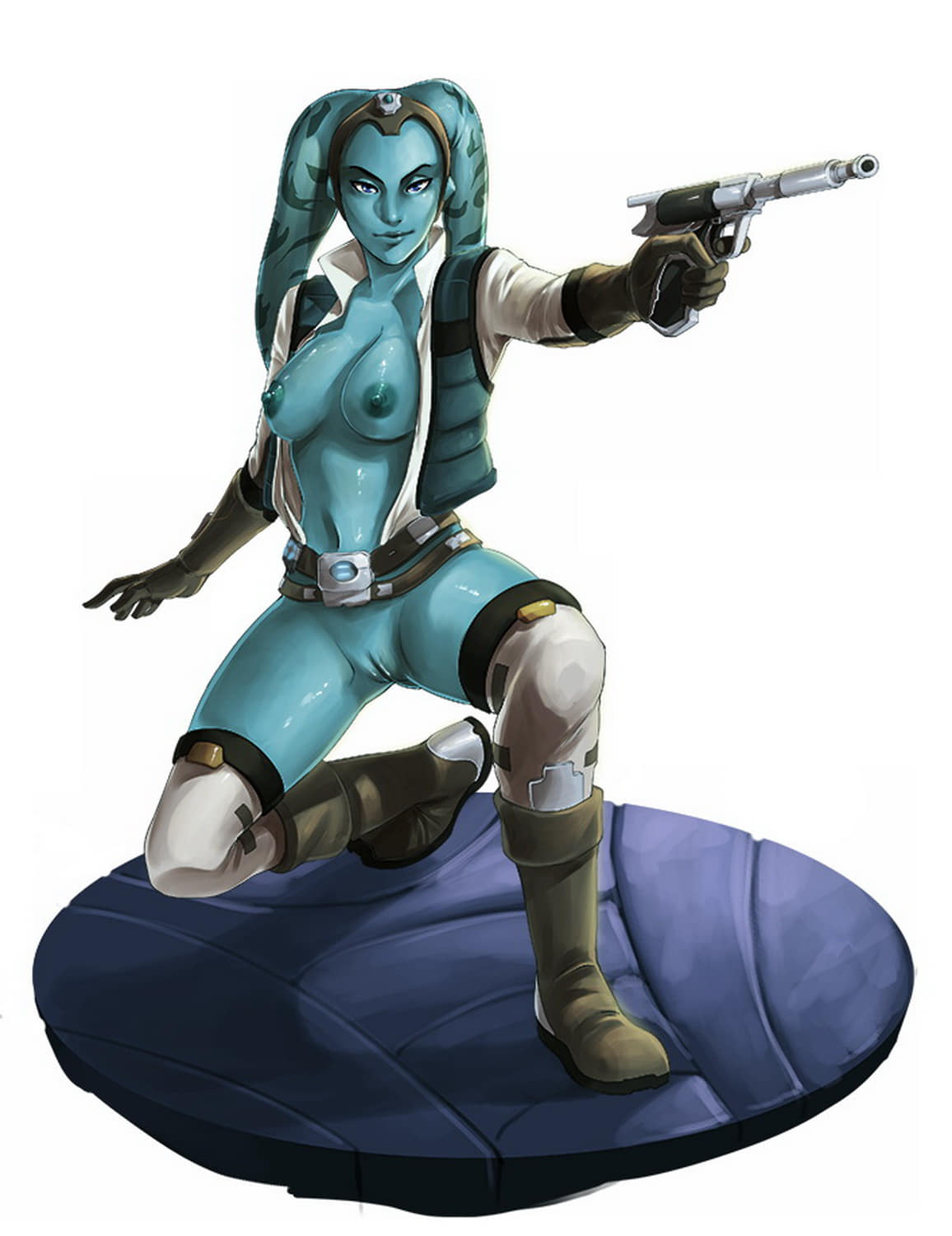 Twi’Lek Solo Nipples Pussy Big Breast Alien Tits