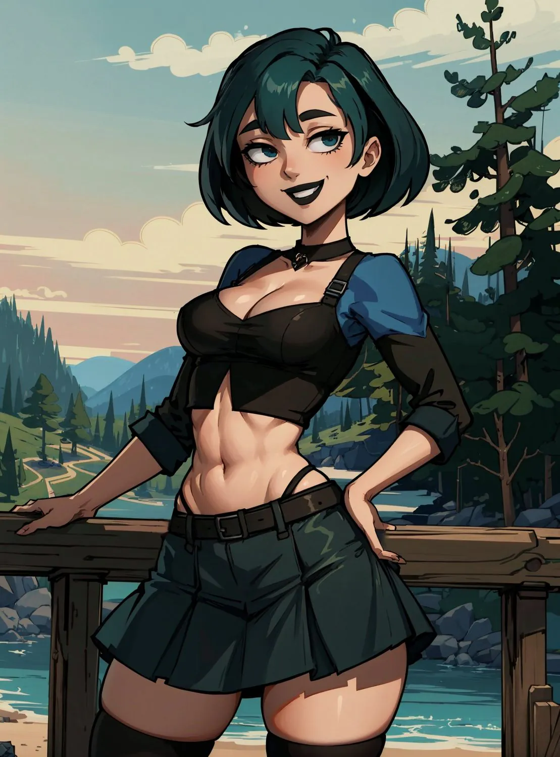 Gwen TDI Tits Busty Big Breast Female Only