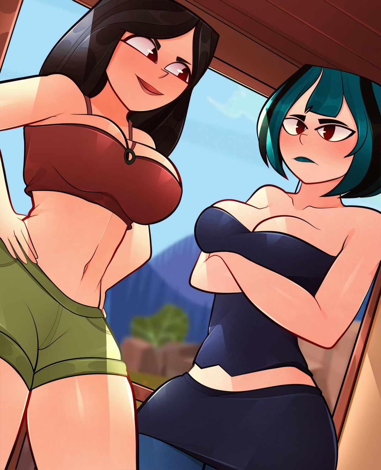 Heather TDI and Gwen Tdi Tits