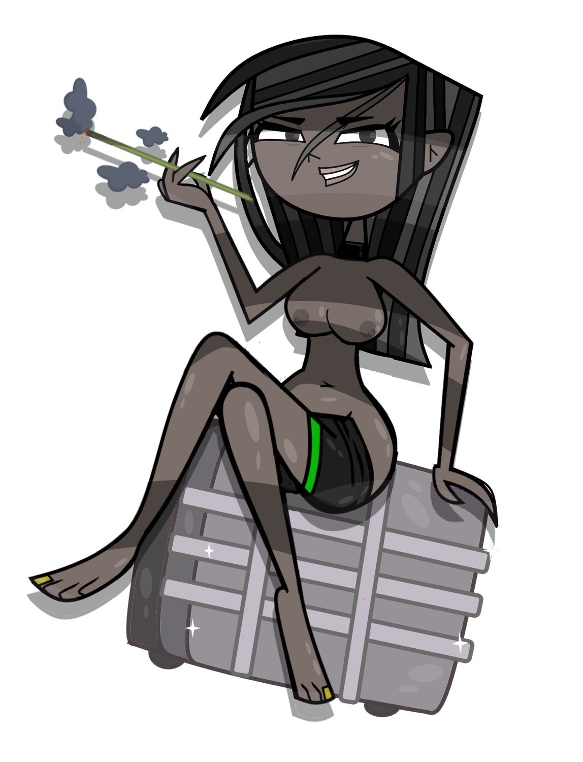 Hot Toon Dark Skin