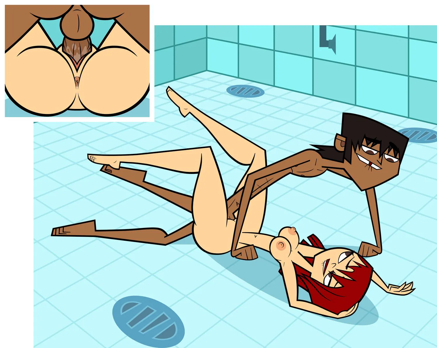 Zoey TDI and Mike Tdi Interracial Missionary Dark Skin