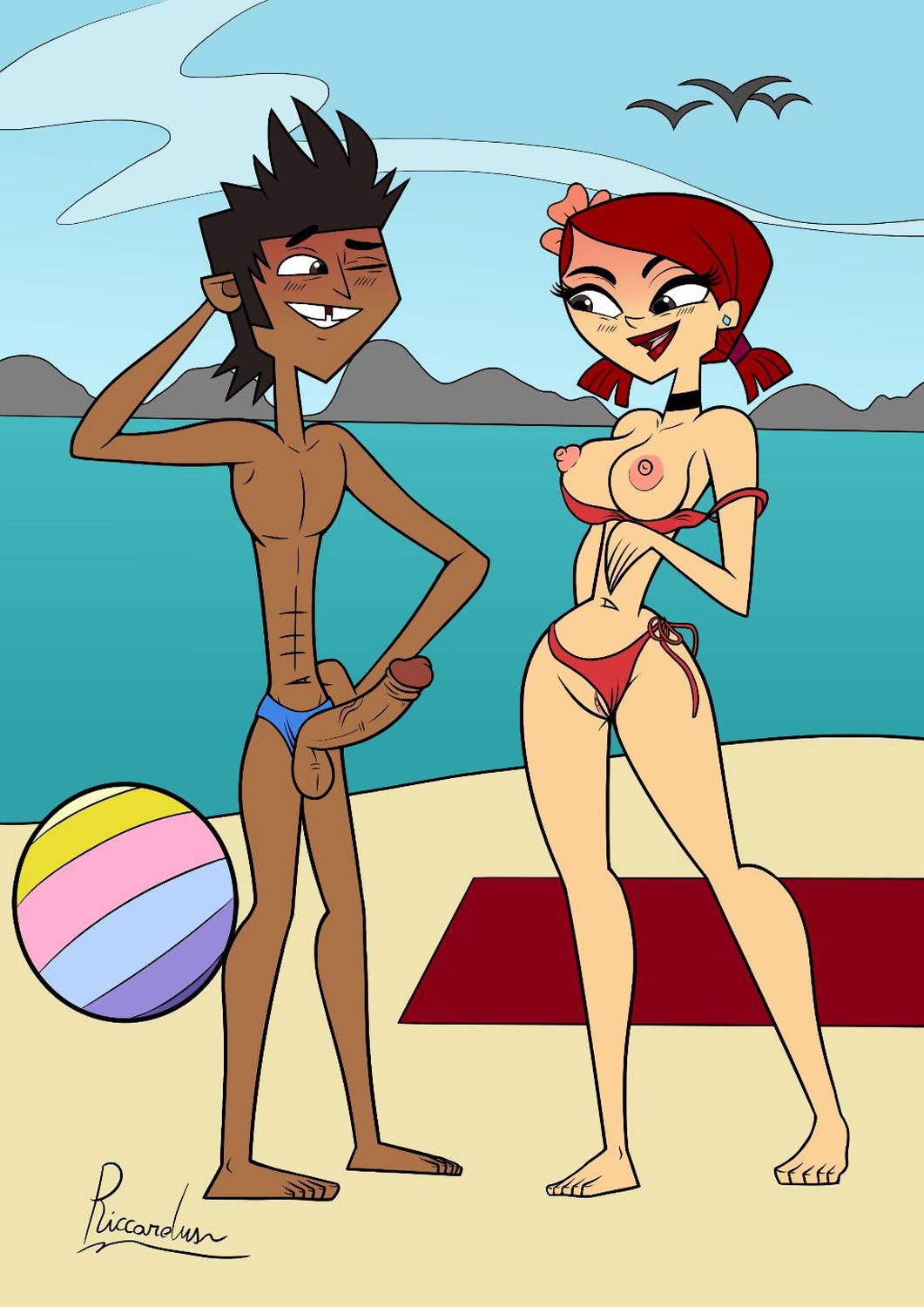 Zoey TDI and Mike Tdi Veiny Penis Interracial