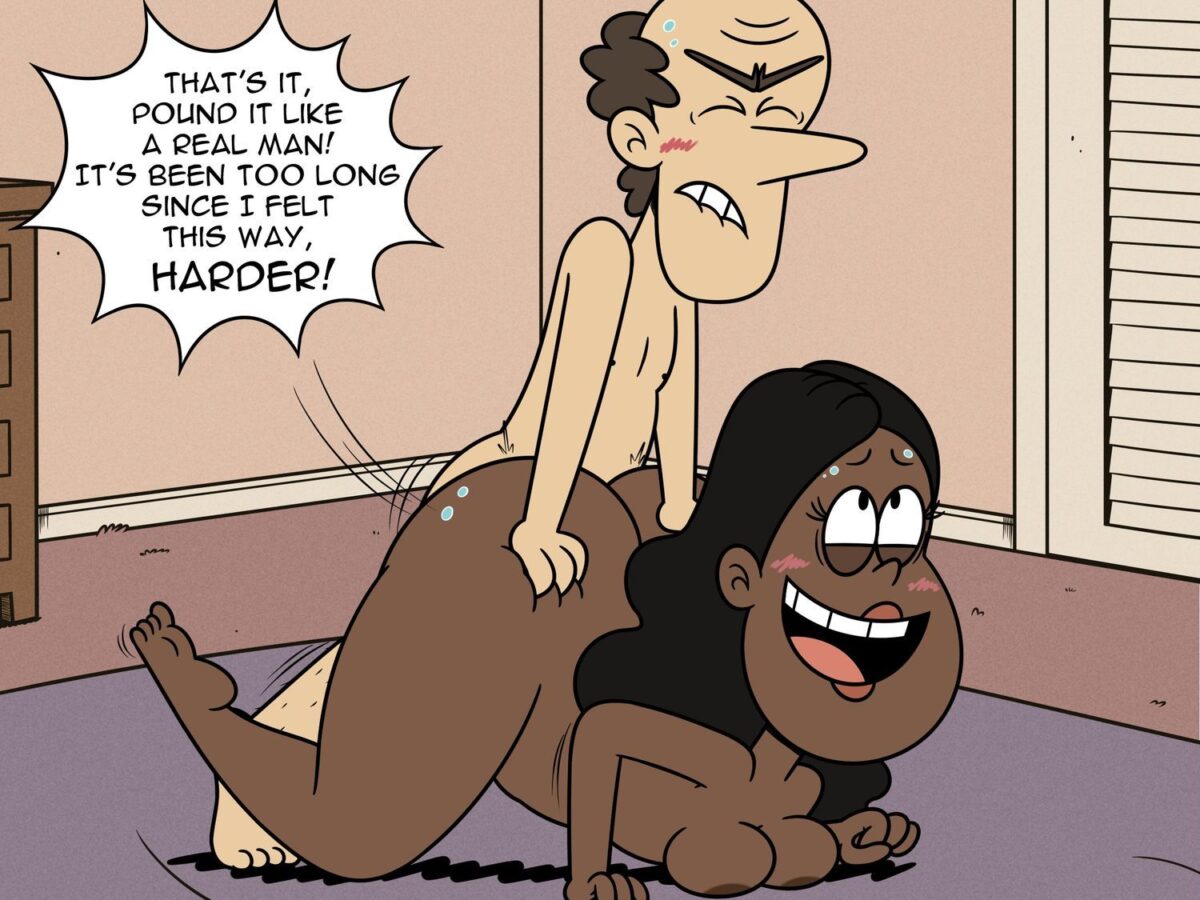 Brita Loud's dark skin thicc body