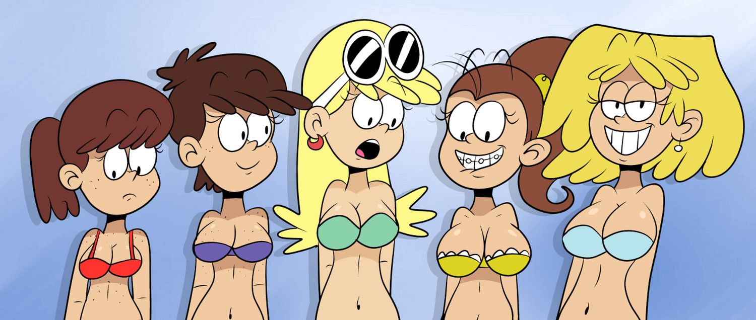 Leni Loud and Luna Loud Tits