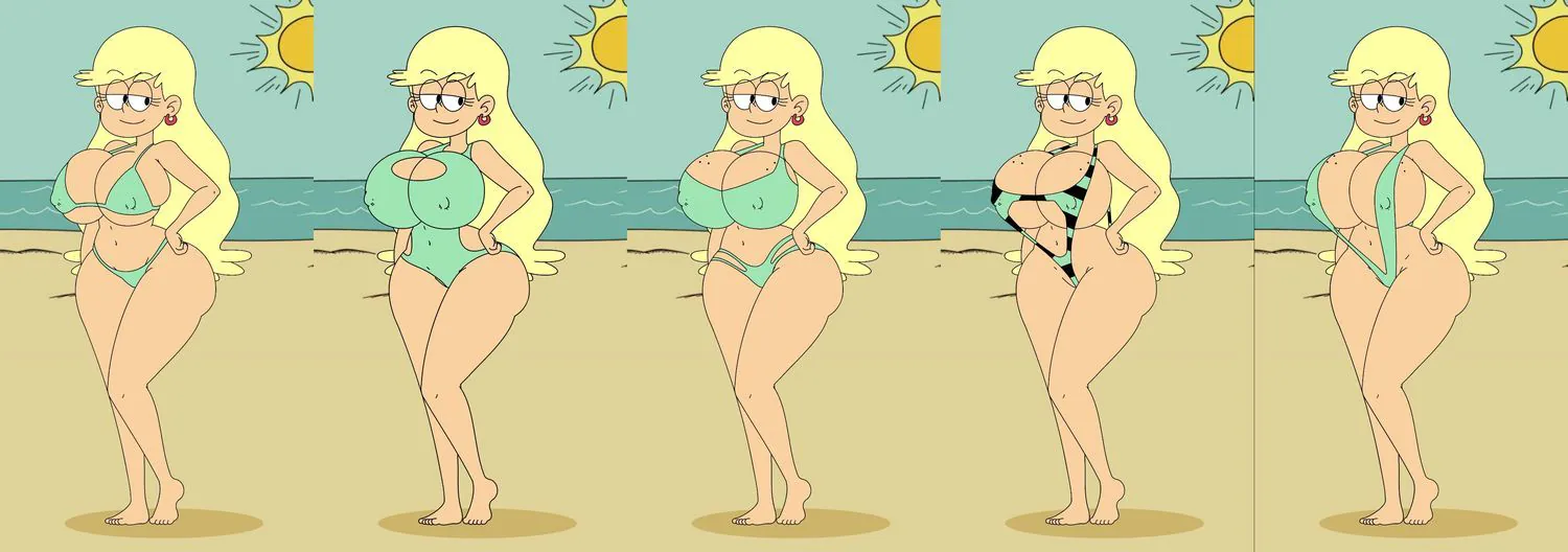 Leni Loud Blonde Big Breast Milf Solo