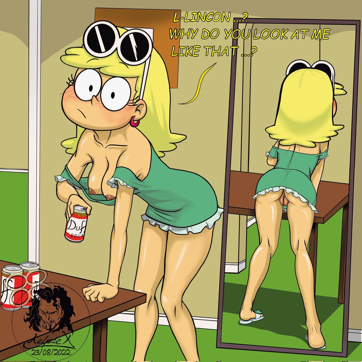 Leni Loud No Underwear