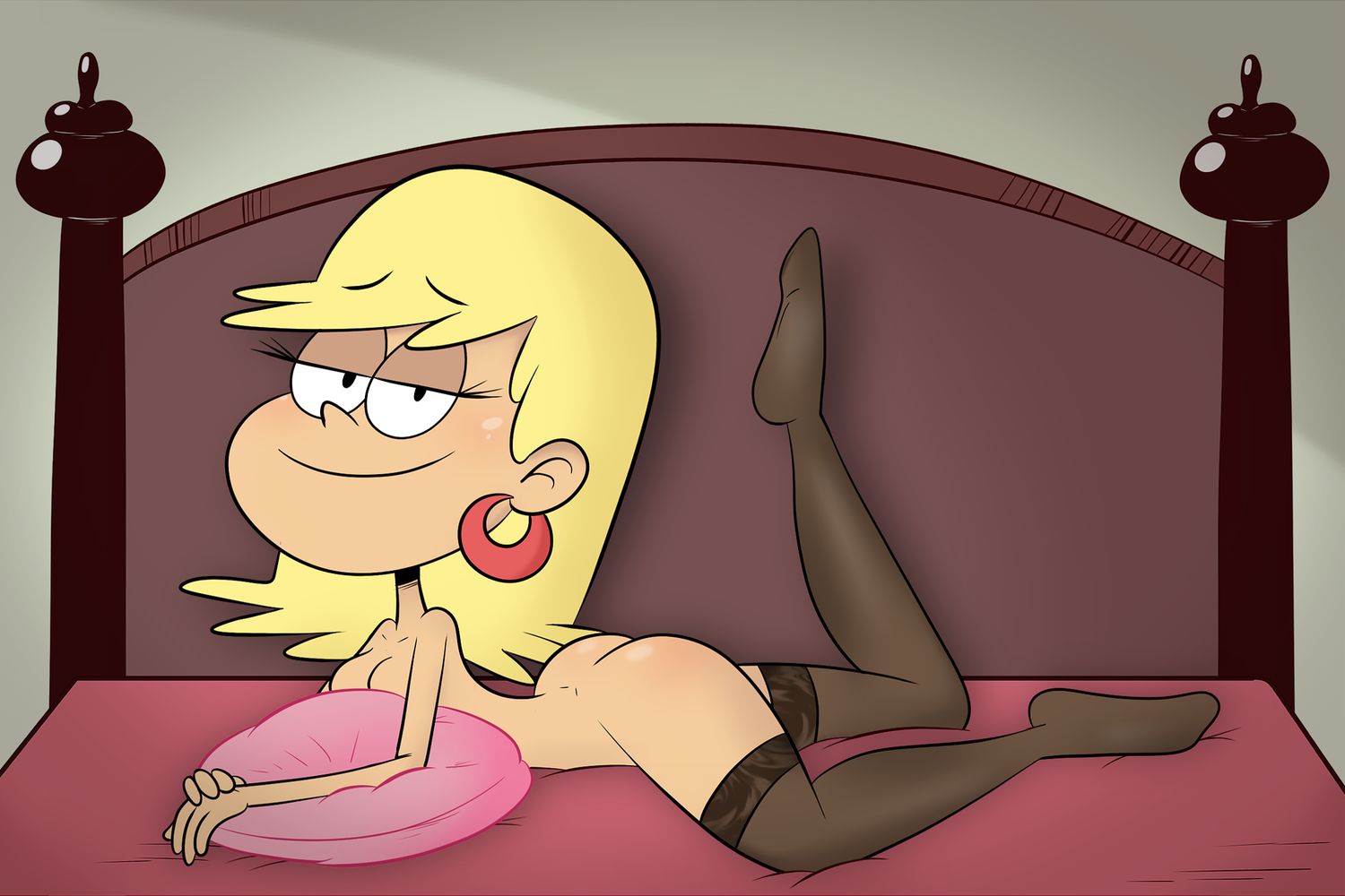 Leni Loud Stockings Blonde Female Only Legs