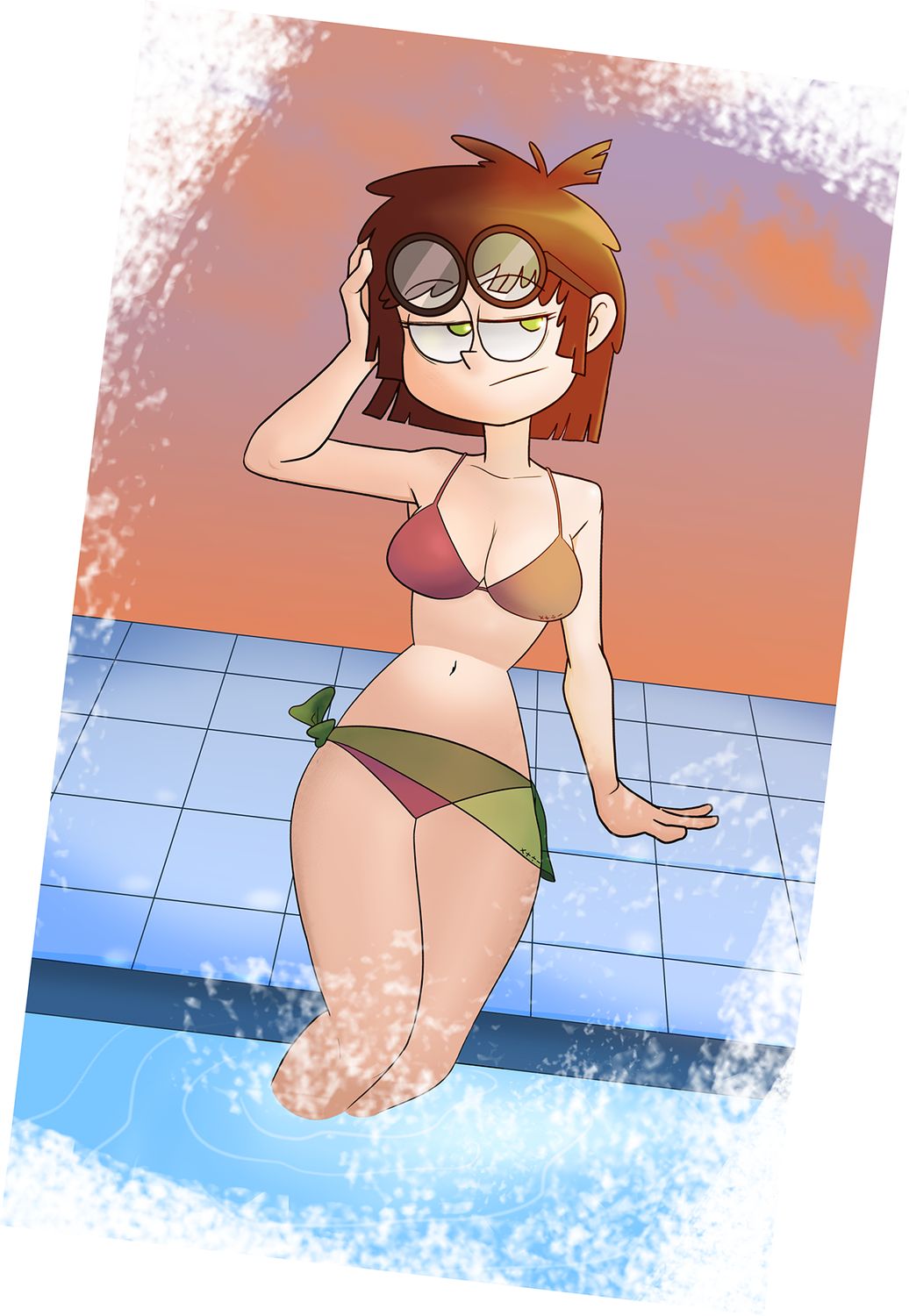 Lisa Loud Solo Female Tits Solo Swimsuit Female Only